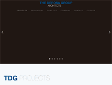 Tablet Screenshot of dgarchitects.com